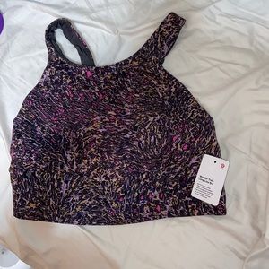 NWT lululemon wonder train long line bra